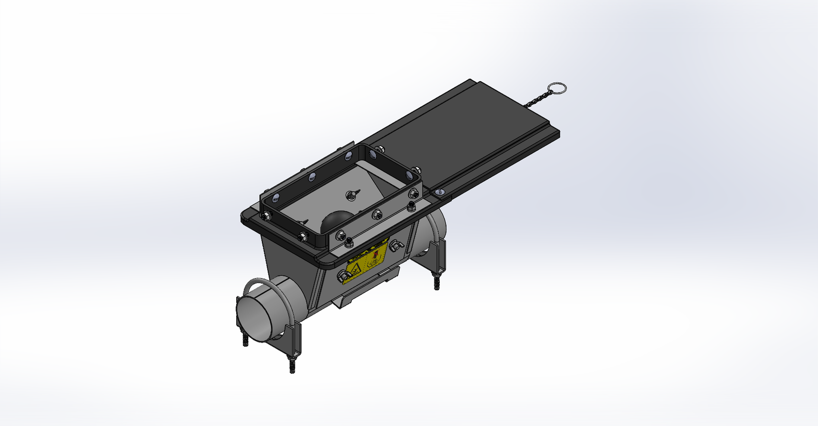 Unloader (single thru w/baffle kit) for FLEXVEY 350